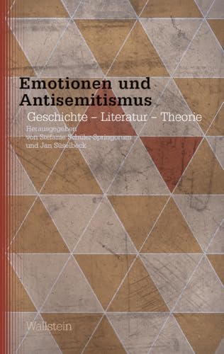 Emotionen und Antisemitismus: Geschichte - Literatur - Theorie (Studien zu Ressentiments in Geschichte und Gegenwart) von Wallstein Verlag GmbH