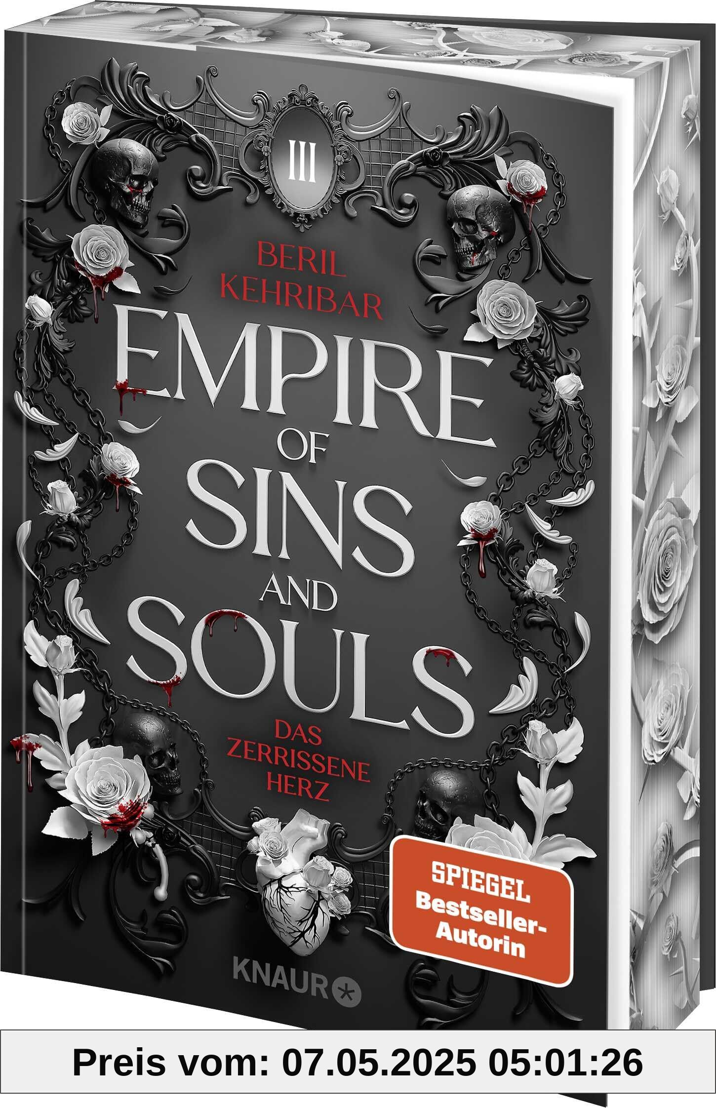 Empire of Sins and Souls 3 - Das zerrissene Herz: Roman | Erstauflage mit limitiertem Farbschnitt – Das Finale der Dark Enemies-to-Lovers-Romantasy in der Unterwelt