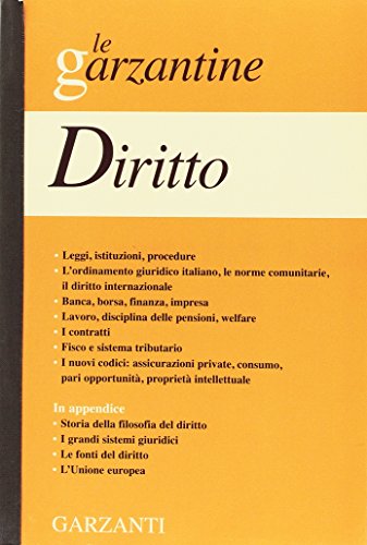 Enciclopedia del diritto (Le Garzantine) von Garzanti Libri