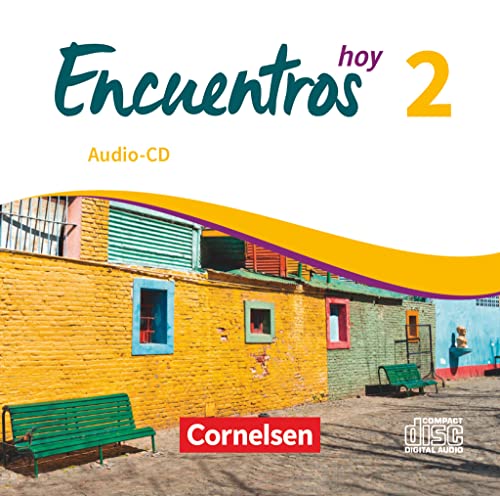 Encuentros - Método de Español - Spanisch als 3. Fremdsprache - Ausgabe 2018 - Band 2: Audio-CDs von Cornelsen Verlag GmbH