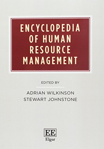 Encyclopedia of Human Resource Management von Edward Elgar Publishing