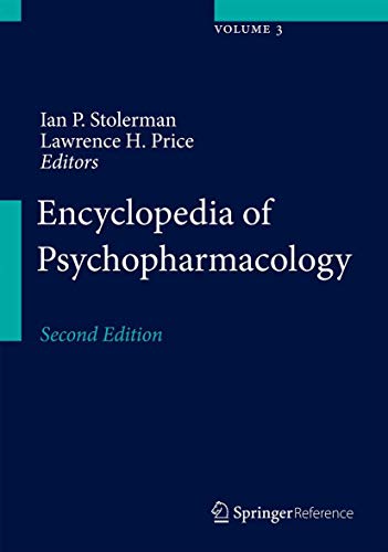 Encyclopedia of Psychopharmacology von Springer