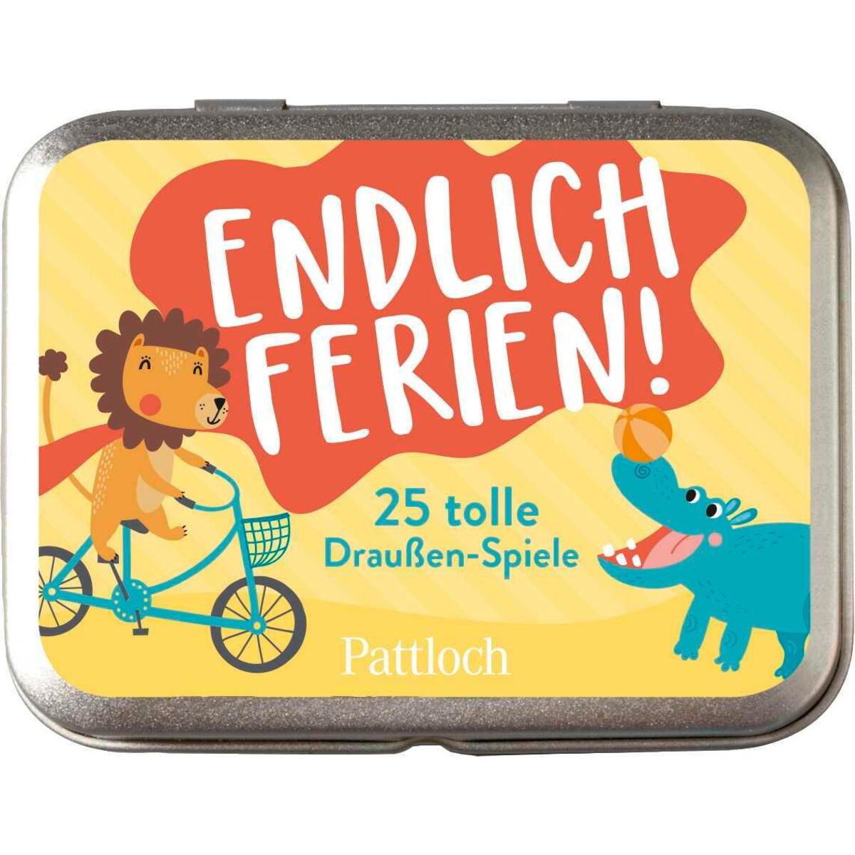 Endlich Ferien! 25 tolle Draußen-Spiele Endlich Ferien! 25 tolle Draußen-Spiele von Pattloch Geschenkbuch