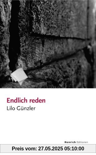 Endlich Reden