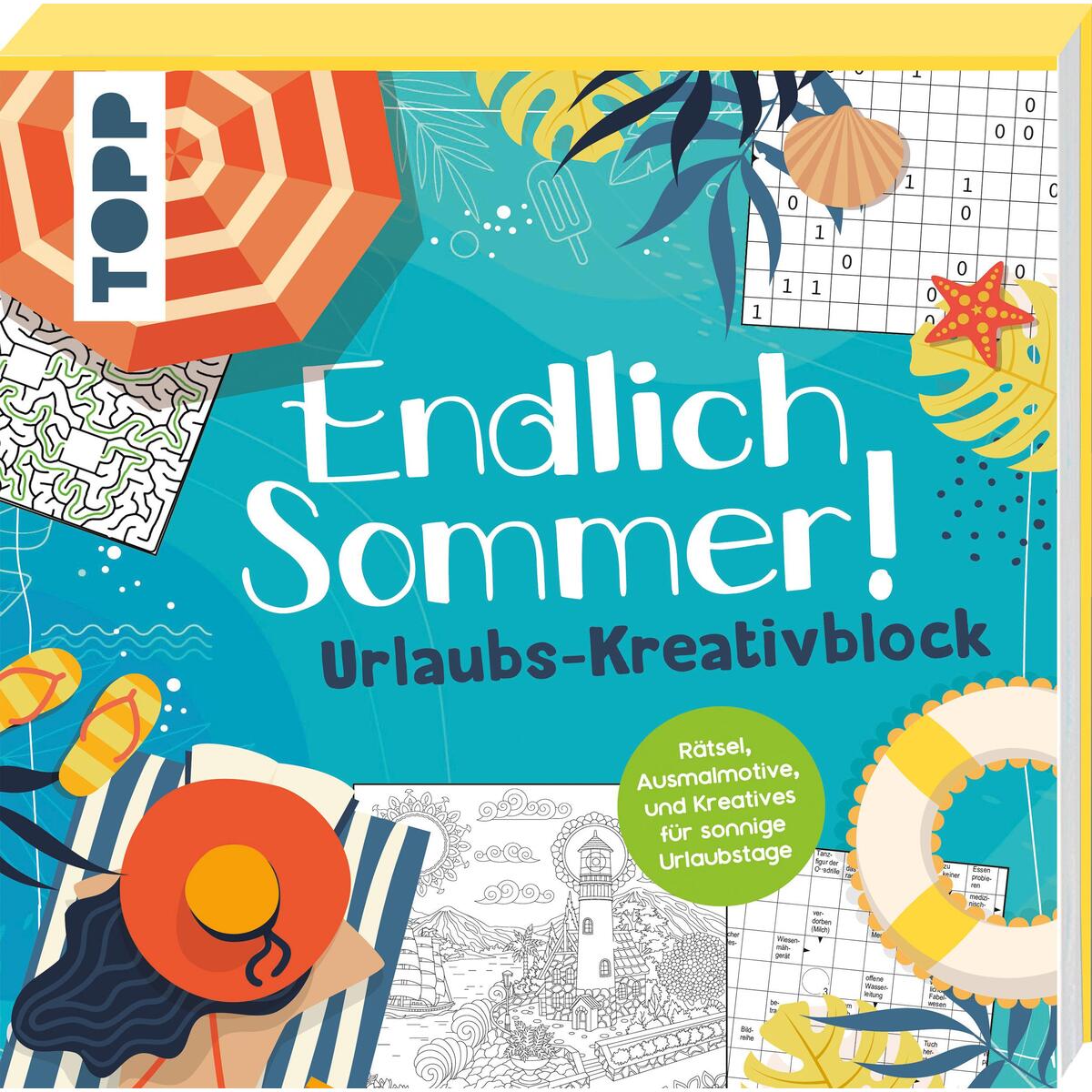 Endlich Sommer! Urlaubs-Kreativblock Endlich Sommer! Urlaubs-Kreativblock von Frech Verlag GmbH