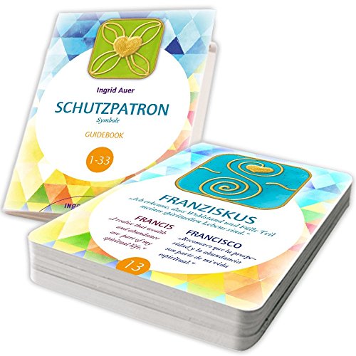 Energ. Kartenset "Schutzpatron-Symbole" mit Guidebook (DEUTSCH) - Ingrid Auer