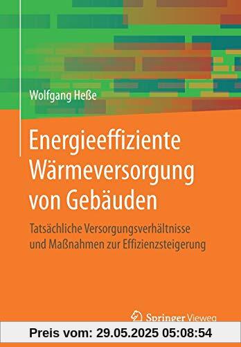 Energieeffiziente Wärmeversorgung von Gebäuden: Tatsächliche Versorgungsverhältnisse und Maßnahmen zur Effizienzsteigerung