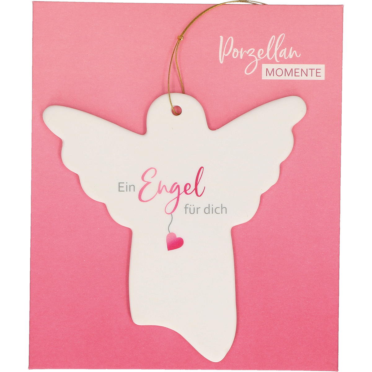 Engel-Anhänger aus Porzellan - Ein Engel für dich (1 Stück) von Butzon und Bercker