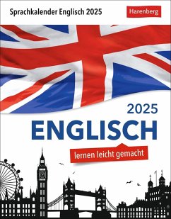 Englisch Sprachkalender 2025 - Englisch lernen leicht gemacht - Tagesabreißkalender von Harenberg