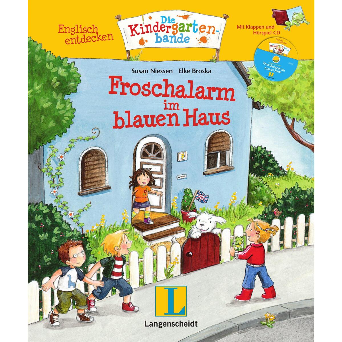 Englisch entdecken: Die Kindergartenbande. Froschalarm im blauen Haus. SuperBuch Englisch entdecken: Die Kindergartenbande. Froschalarm im blauen Haus. SuperBuch von Langenscheidt bei PONS