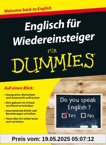 Englisch für Wiedereinsteiger für Dummies (Fur Dummies)