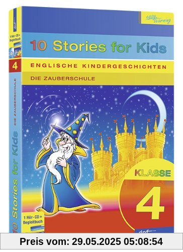 Englische Kindergeschichten, 10 Stories for Kids, Klasse 4: Geheimnisvolle Zaubergeschichten. CD mit 10 englischen Geschichten für Kinder Englische Kindergeschichten, 10 Stories for Kids, Klasse 4: Geheimnisvolle Zaubergeschichten. CD mit 10 englischen Geschichten für Kinder