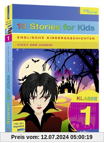 Englische Kindergeschichten, 10 Stories for Kids. Klasse 1: Zauberhafte Märchenwelten. CD mit 10 englischen Geschichten für Kinder