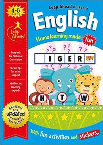 English Age 4-5 (Leap Ahead Workbook Expert) von Bonnier Books Ltd