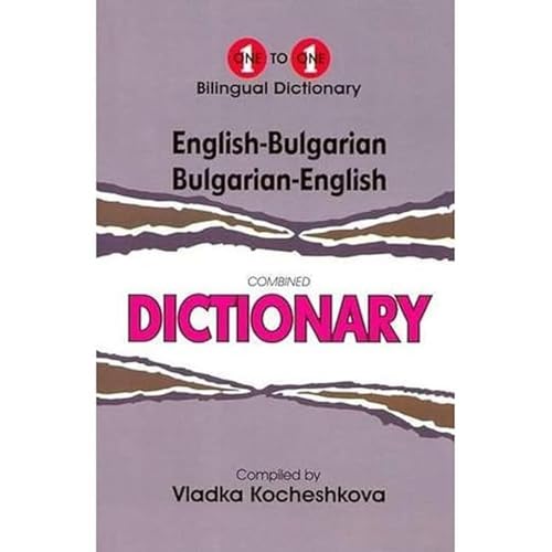 English-Bulgarian & Bulgarian-English One-to-One Dictionary English-Bulgarian & Bulgarian-English One-to-One Dictionary von IBS Books