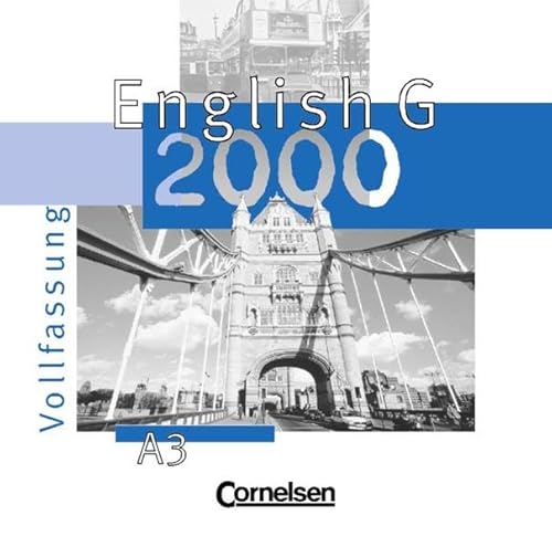 English G 2000, Ausgabe A, 3 Audio-CDs zum Schülerbuch (Vollfassung) von Cornelsen Verlag