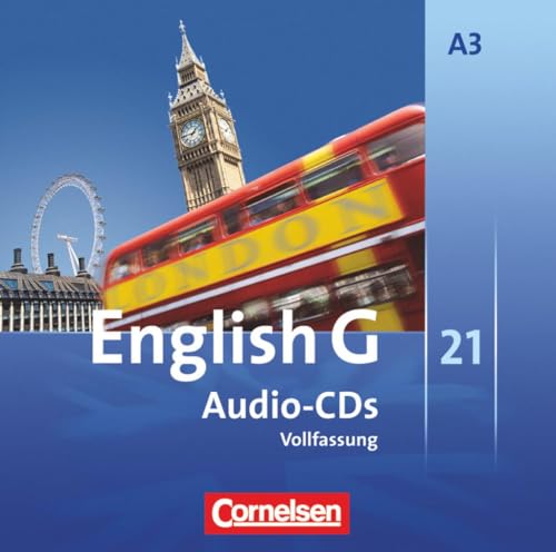 English G 21 - Ausgabe A - Band 3: 7. Schuljahr: Audio-CDs - Vollfassung von Cornelsen Verlag GmbH