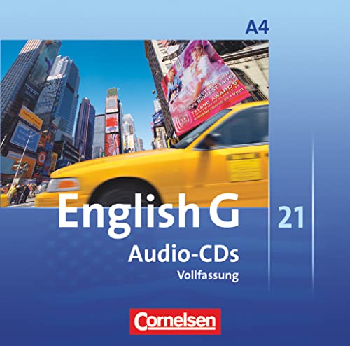 English G 21 - Ausgabe A - Band 4: 8. Schuljahr: Audio-CDs - Vollfassung von Cornelsen Verlag