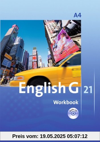 English G 21 - Ausgabe A: Band 4: 8. Schuljahr - Workbook mit CD