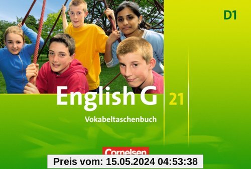 English G 21 - Ausgabe D: Band 1: 5. Schuljahr - Vokabeltaschenbuch