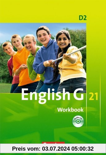 English G 21 - Ausgabe D: Band 2: 6. Schuljahr - Workbook mit CD