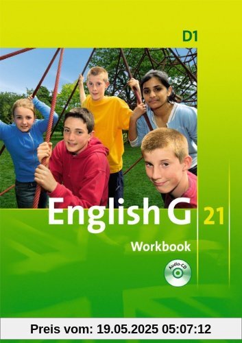 English G 21 - Ausgabe D: English G 21 D1: 5.Klasse. Workbook mit CD