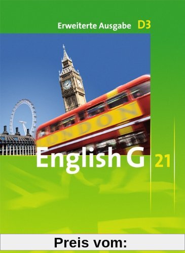 English G 21 - Erweiterte Ausgabe D: Band 3: 7. Schuljahr - Schülerbuch: Kartoniert