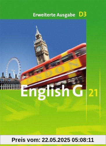 English G 21 - Erweiterte Ausgabe D: Band 3: 7. Schuljahr - Schülerbuch: Kartoniert