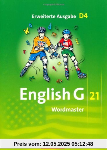English G 21 - Erweiterte Ausgabe D: Band 4: 8. Schuljahr - Wordmaster: Vokabellernbuch