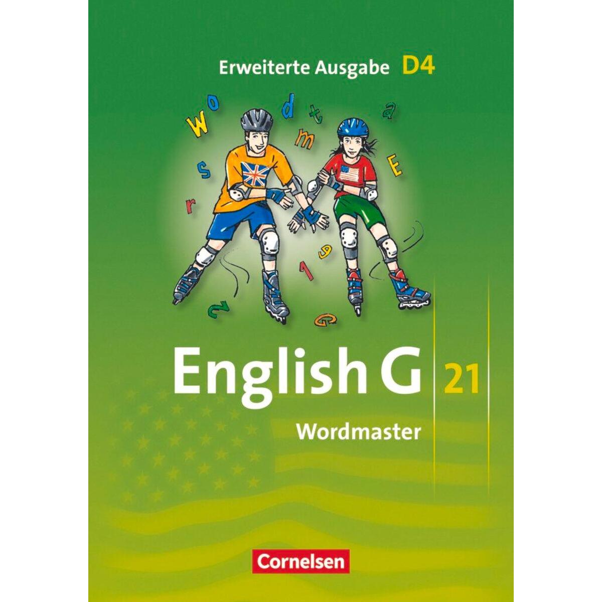 English G 21. Erweiterte Ausgabe D 4. Wordmaster English G 21. Erweiterte Ausgabe D 4. Wordmaster von Cornelsen Verlag GmbH
