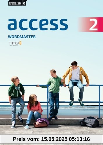 English G Access - Allgemeine Ausgabe: Band 2: 6. Schuljahr - Wordmaster: TING-fähiges Vokabelübungsheft