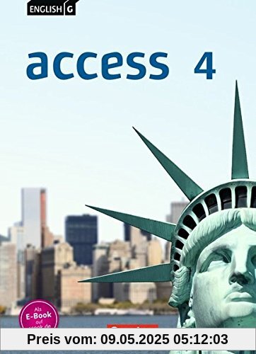 English G Access - Allgemeine Ausgabe: Band 4: 8. Schuljahr - Schülerbuch: Festeinband