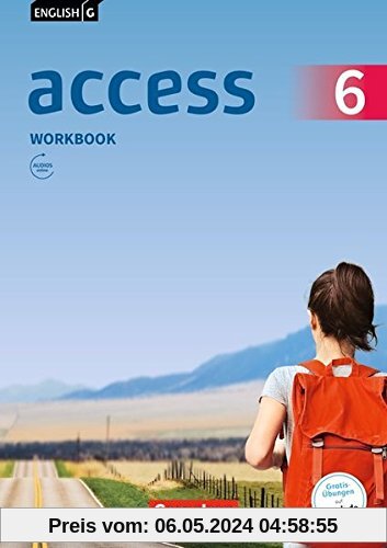 English G Access - Allgemeine Ausgabe: Band 6: 10. Schuljahr - Workbook mit Audios online