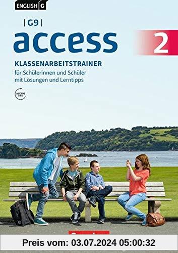 English G Access - G9 - Ausgabe 2019: Band 2: 6. Schuljahr - Klassenarbeitstrainer mit Audios und Lösungen online