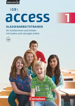 English G Access - G9 - Band 1: 5. Schuljahr - Klassenarbeitstrainer mit Audios und Lösungen online von Cornelsen Verlag