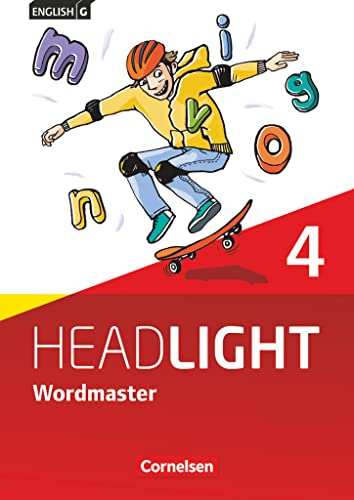 English G Headlight - Allgemeine Ausgabe - Band 4: 8. Schuljahr: Wordmaster mit Lösungen - Vokabellernbuch von Cornelsen Verlag GmbH