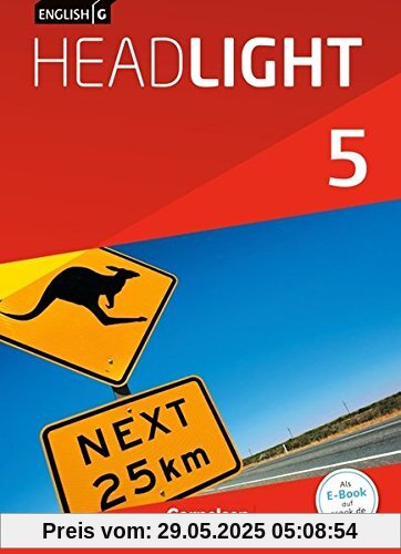 English G Headlight - Allgemeine Ausgabe: Band 5: 9. Schuljahr - Schülerbuch: Festeinband