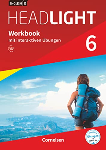 English G Headlight - Allgemeine Ausgabe - Band 6: 10. Schuljahr: Workbook mit interaktiven Übungen online - Mit Audios online