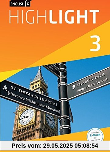 English G Highlight - Hauptschule: Band 3: 7. Schuljahr - Schülerbuch: Festeinband English G Highlight - Hauptschule: Band 3: 7. Schuljahr - Schülerbuch: Festeinband