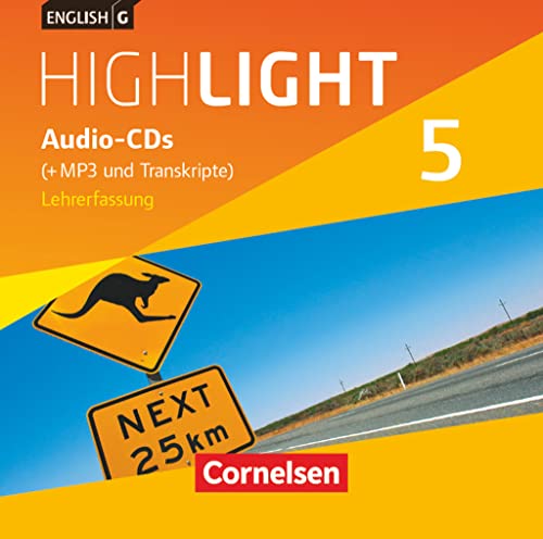 English G Highlight - Hauptschule - Band 5: 9. Schuljahr: Audio-CDs (Vollfassung) - Audio-Dateien auch als MP3 von Cornelsen Verlag GmbH