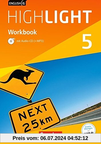 English G Highlight - Hauptschule: Band 5: 9. Schuljahr - Workbook mit CD