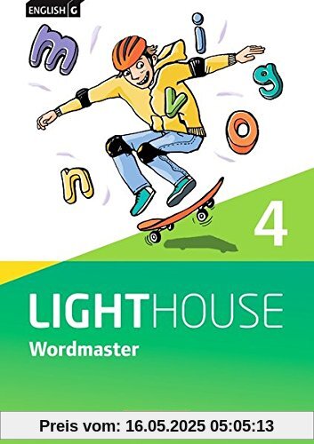 English G LIGHTHOUSE - Allgemeine Ausgabe: Band 4: 8. Schuljahr - Wordmaster mit Lösungen: Vokabellernbuch mit Beileger