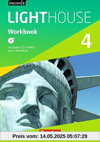 English G LIGHTHOUSE - Allgemeine Ausgabe: Band 4: 8. Schuljahr - Workbook mit Audio-CD: Audio-Dateien auch als MP3 English G LIGHTHOUSE - Allgemeine Ausgabe: Band 4: 8. Schuljahr - Workbook mit Audio-CD: Audio-Dateien auch als MP3