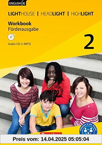 English G Lighthouse / English G Headlight / English G Highlight - Allgemeine Ausgabe: Band 2: 6. Schuljahr - Workbook - Förderausgabe: Arbeitsheft ... G Lighthouse / Headlight / Highlight