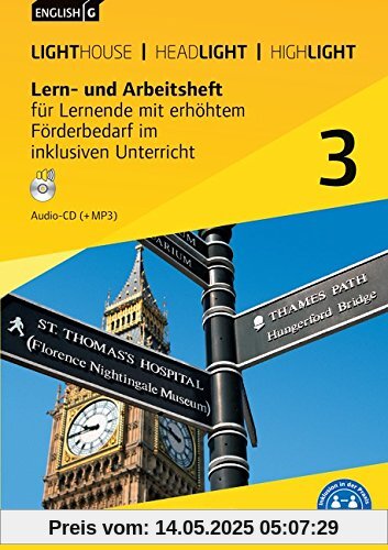 English G Lighthouse / English G Headlight / English G Highlight - Allgemeine Ausgabe: Band 3: 7. Schuljahr - Lern- und Arbeitsheft für Lernende mit ... G Lighthouse / Headlight / Highlight English G Lighthouse / English G Headlight / English G Highlight - Allgemeine Ausgabe: Band 3: 7. Schuljahr - Lern- und Arbeitsheft für Lernende mit ... G Lighthouse / Headlight / Highlight