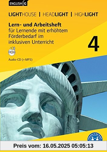 English G Lighthouse / English G Headlight / English G Highlight - Allgemeine Ausgabe: Band 4: 8. Schuljahr - Lern- und Arbeitsheft für Lernende mit ... G Lighthouse / Headlight / Highlight English G Lighthouse / English G Headlight / English G Highlight - Allgemeine Ausgabe: Band 4: 8. Schuljahr - Lern- und Arbeitsheft für Lernende mit ... G Lighthouse / Headlight / Highlight