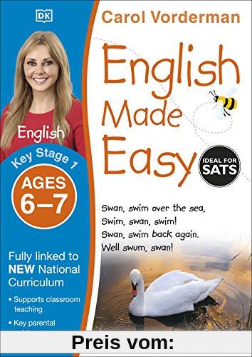 English Made Easy, Ages 6-7 (Key Stage 1): Supports the National Curriculum, Preschool and Primary Exercise Book (Made Easy Workbooks)