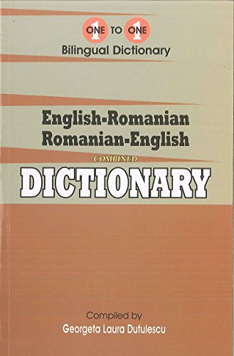 English-Romanian & Romanian-English One-to-One Dictionary von IBS Books