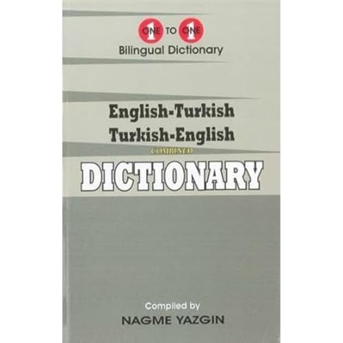 English-Turkish & Turkish-English One-to-One Dictionary (Exam-Suitable)