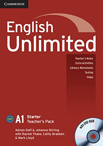 English Unlimited A1 Starter: Starter. Teacher’s Pack (Teacher’s Book + DVD-ROM)